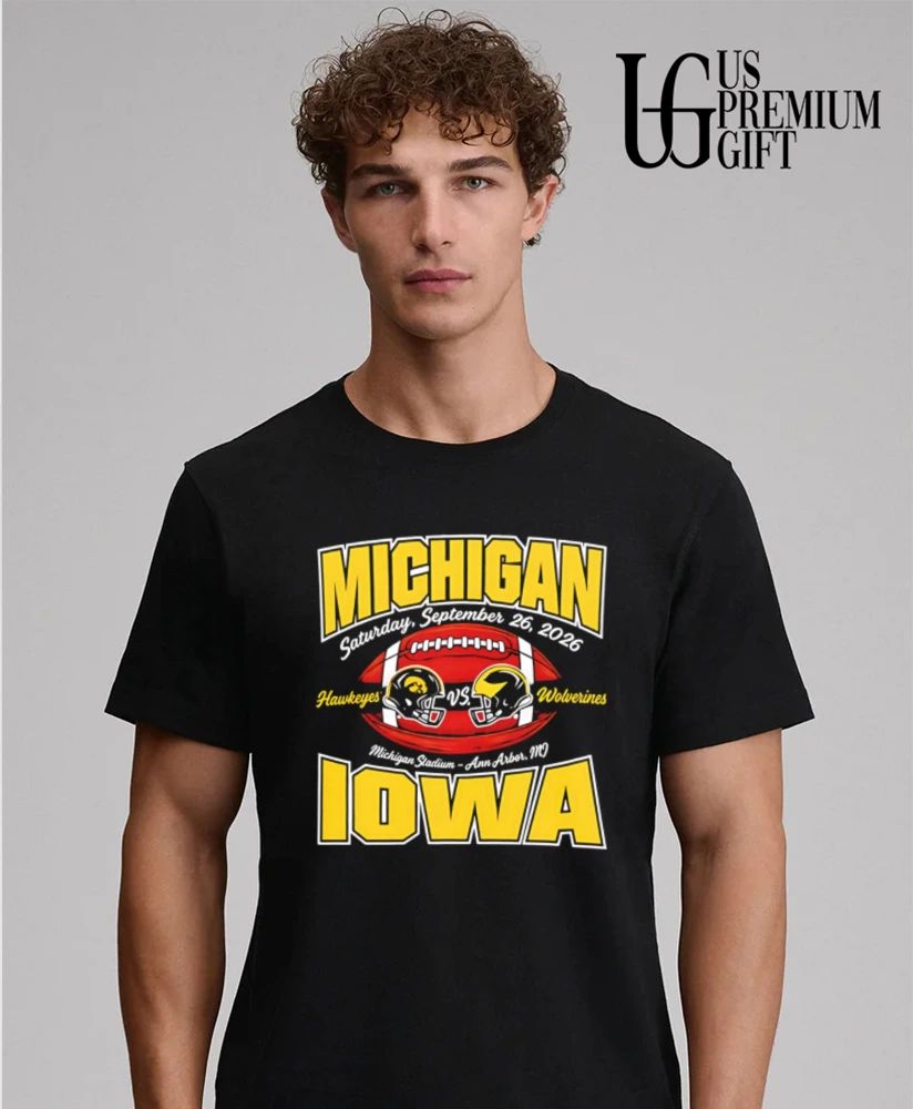 Michigan Wolverines vs Iowa Hawkeyes Sep 2026 shirt