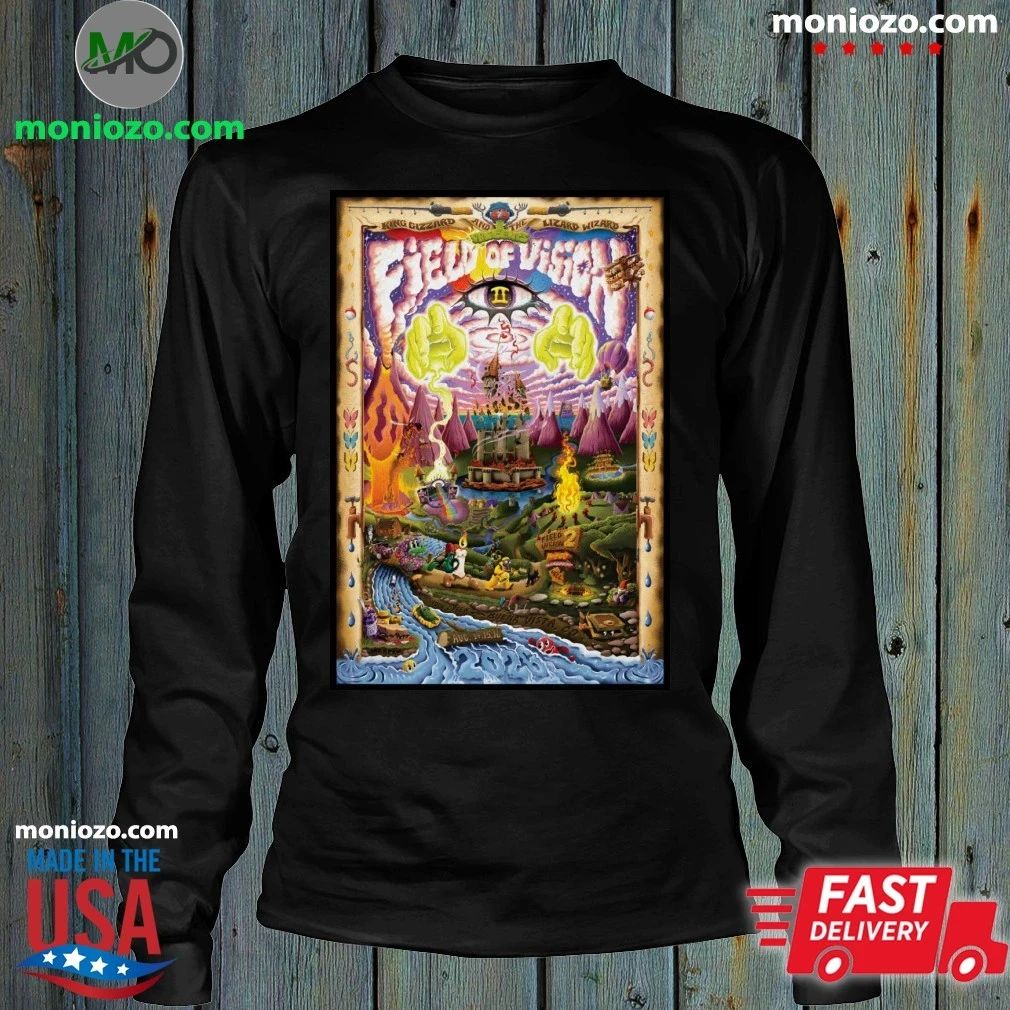 King Gizzard And The Lizard Wizard Field Of Vision II Festival Aug 14-16 2026 In Buena Vista CO Poster Shirt