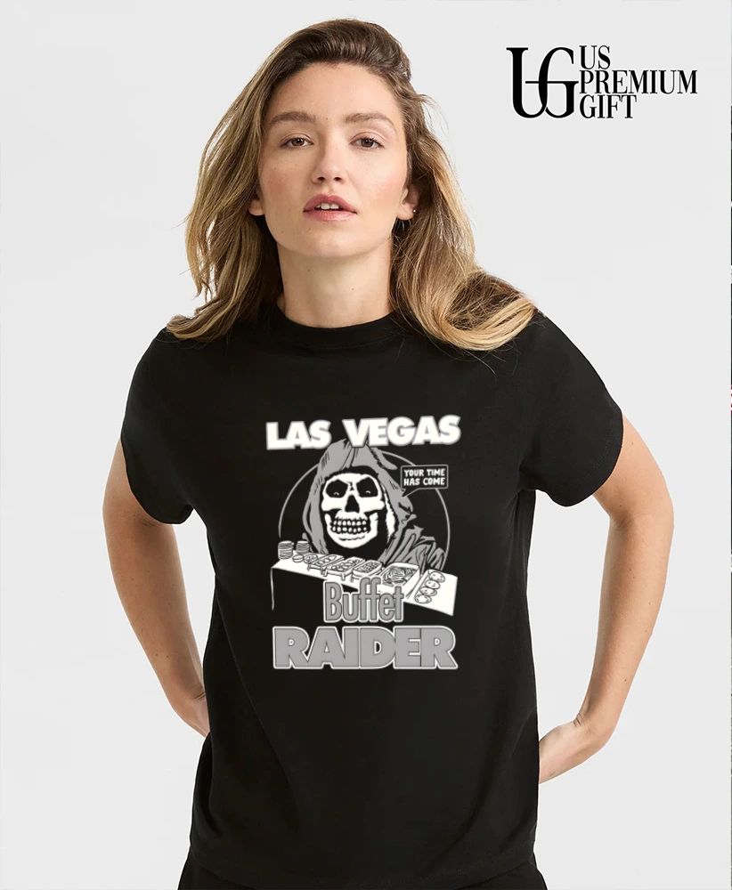Your Time Has Come Buffet Raider grim reaper eating buffet food shirt
