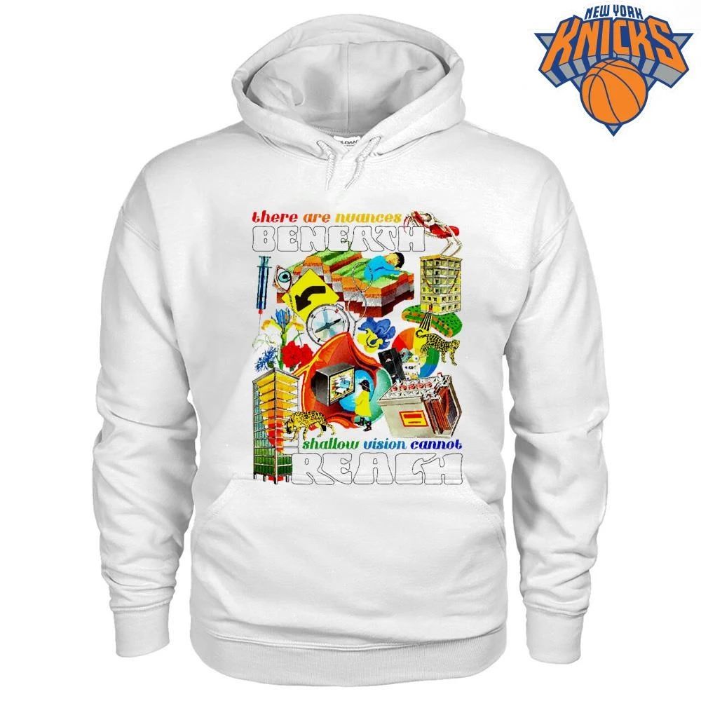 There Are Nuances Beneath Shallow Vision Cannot Reach Collage Shirt