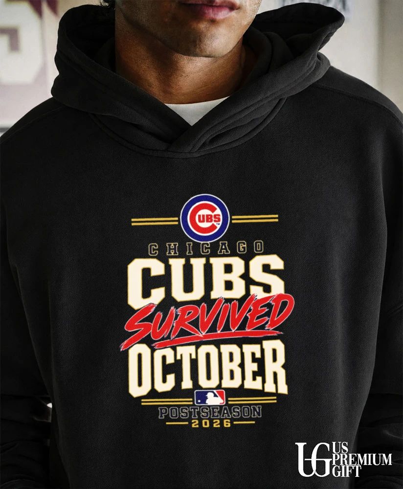 Chicago Cubs Baseball Survived October Postseason 2026 shirt