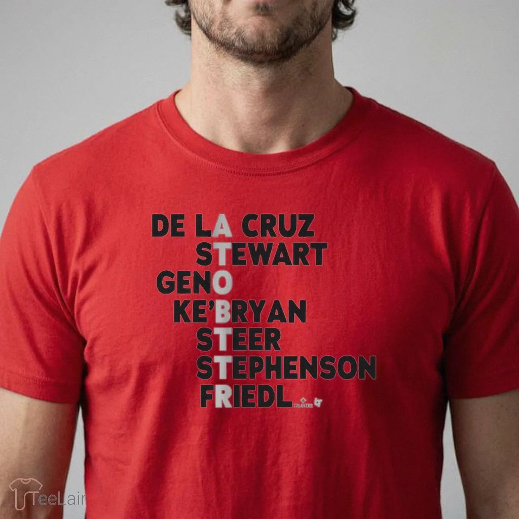 Cincinnati Baseball ATOBTTR Names Shirt