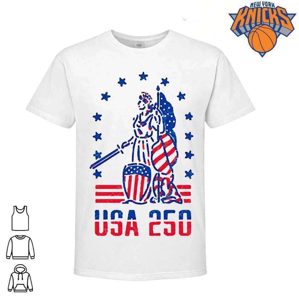 USA 250 Lady Liberty Patriotic Happy 4th of July Celebration American Freedom Goddess Shirt