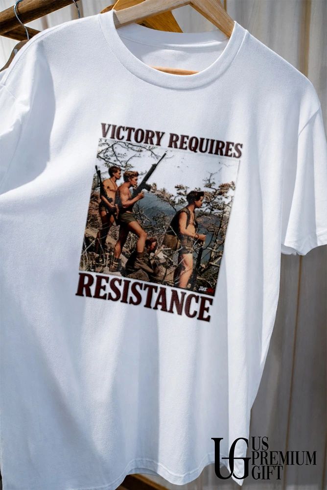 Victory Requires Resistance Military Soldiers shirt