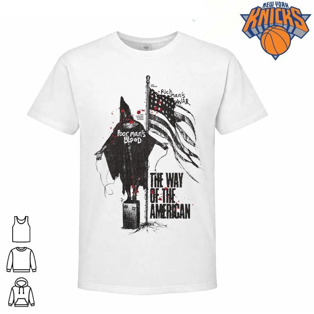 Rich Mans War Poor Mans Blood Abu Ghraib Anti War Political Shirt