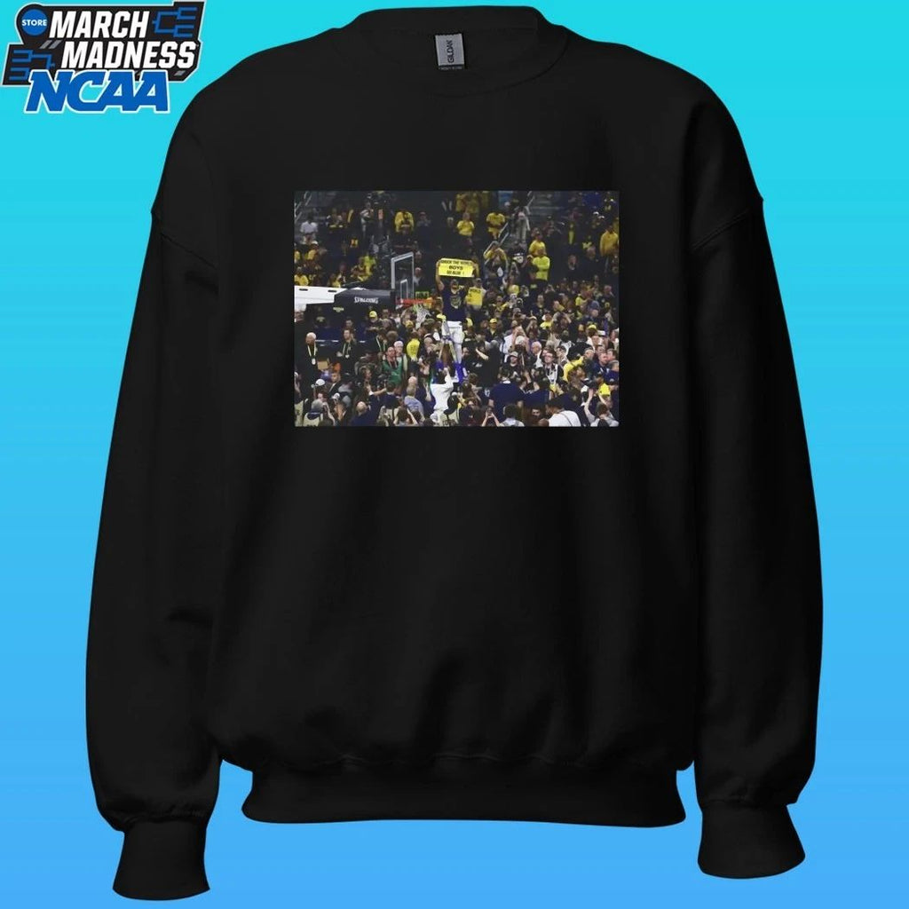 Michigan Basketball Shock The World Boys Go Blue Shirt