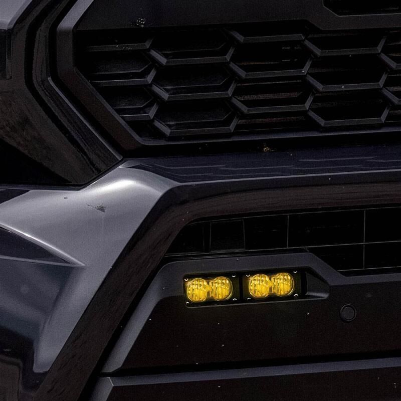 Baja Designs 2024+ Toyota Tacoma S2 Sport Dual Fog Pocket Light Kit – Baja Amber