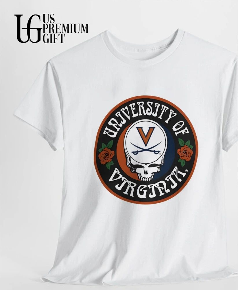 Virginia Cavaliers Grateful Dead Run For The Roses 2026 logo shirt