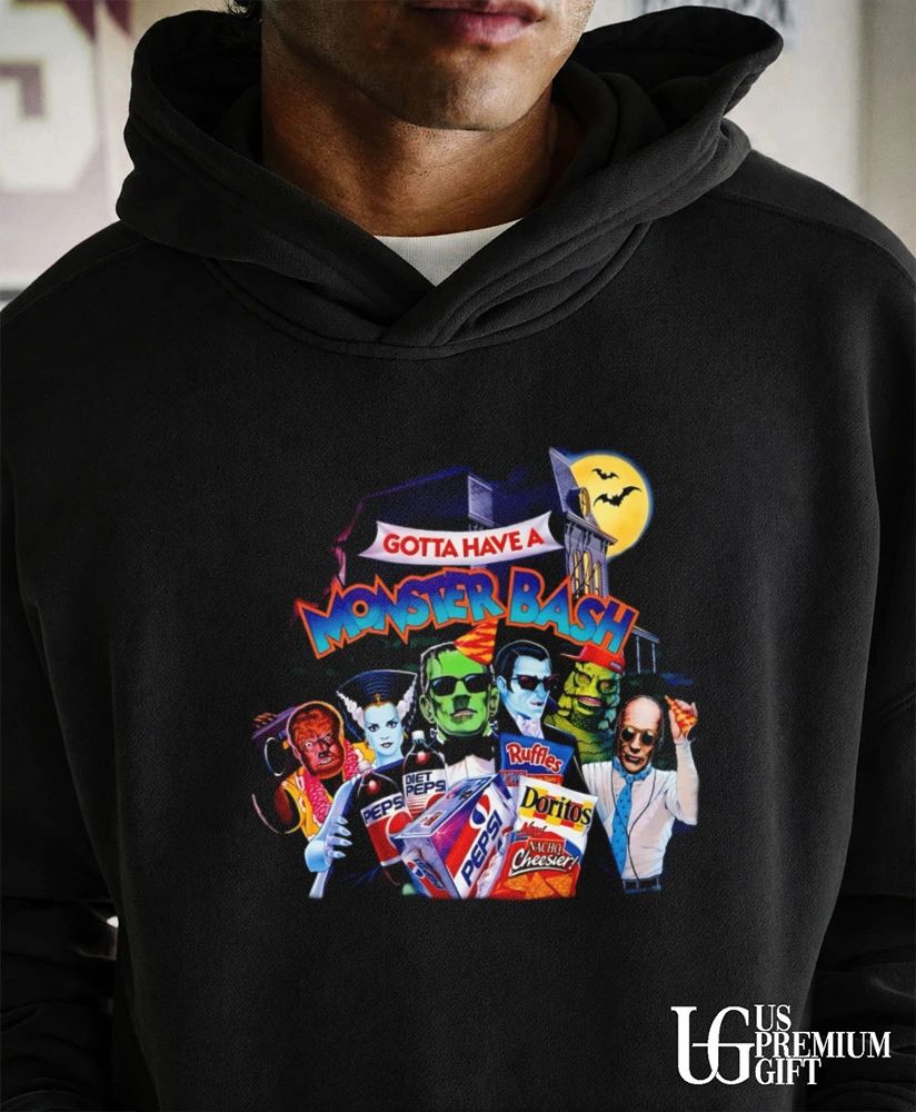 Gotta Have a Monster Bash Pepsi and Snacks Retro shirt