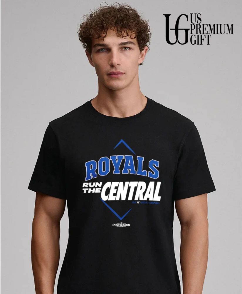 Run The Central Kansas City Royals 2026 AL Central Division Champions shirt