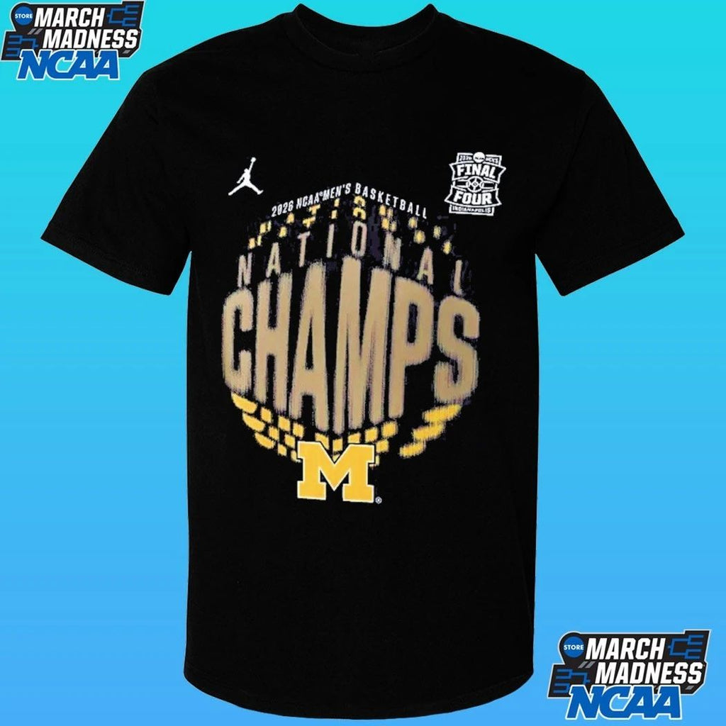 Michigan Wolverines 2026 NCAA Men’s Basketball National Champs Shirt