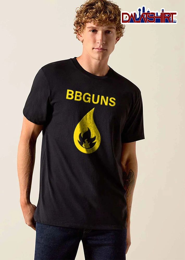 yellow flame icon black background shirt