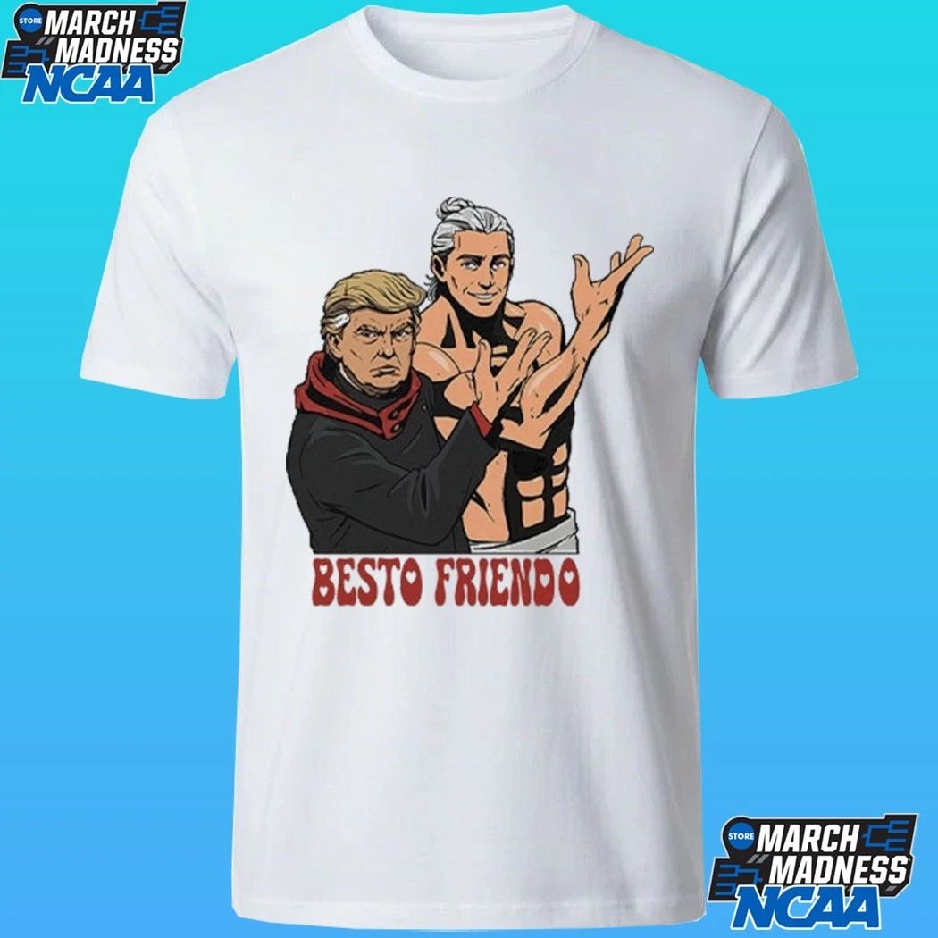 Besto Friendo Trump Epstein Inspired Meme Shirt