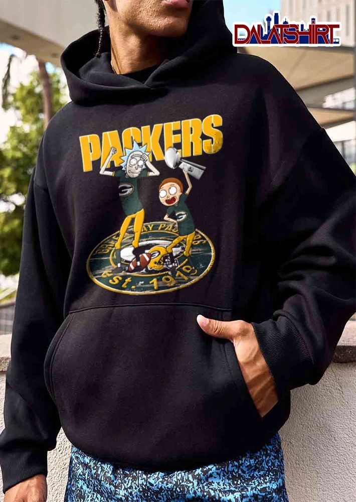 Green Bay Packers Rick Sanchez Morty Smith 1919 shirt