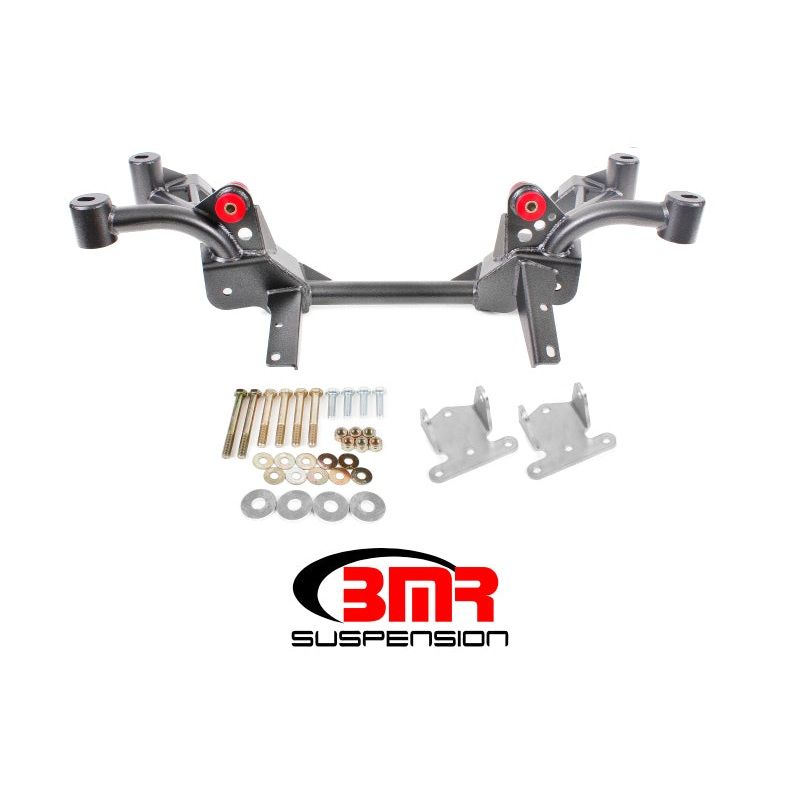 BMR 82-92 3rd Gen F-Body K-Member w/ SBC/BBC Motor Mounts and Pinto Rack Mounts – Black Hammertone