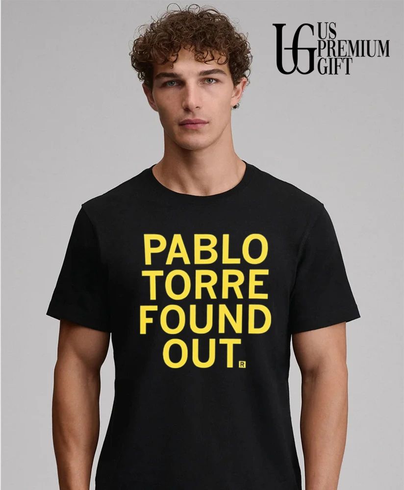 Pablo Torre Found Out podcast sports media shirt