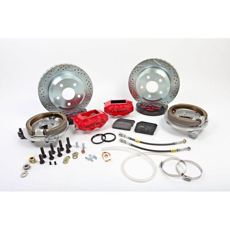 Baer Brakes 12″ SS4 Rear Brake Kit, Black, SDZ