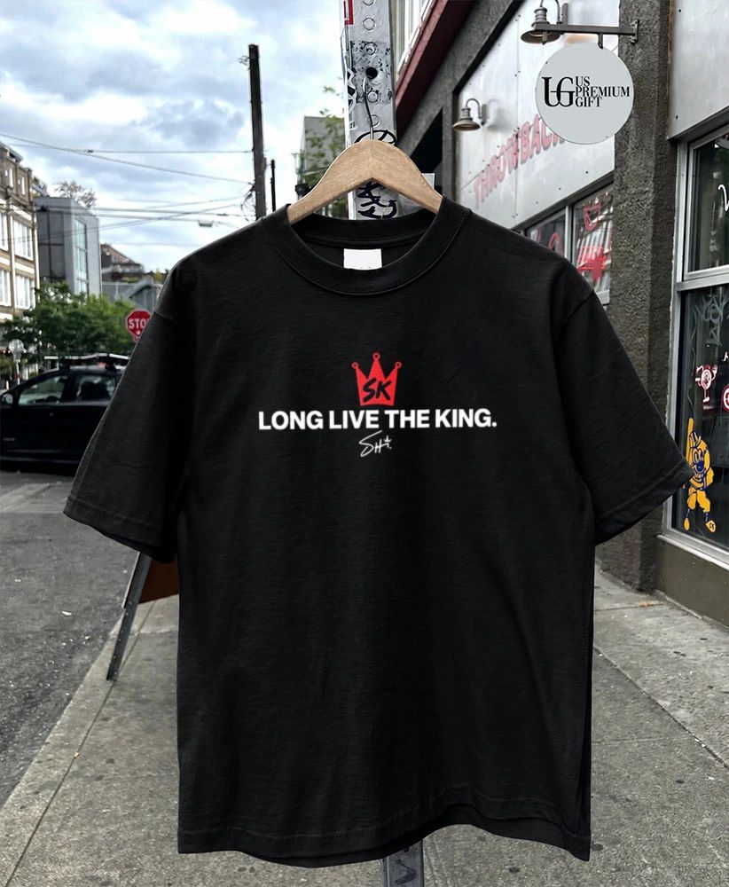 Stacey King Chicago Bulls Long Live The King signature shirt