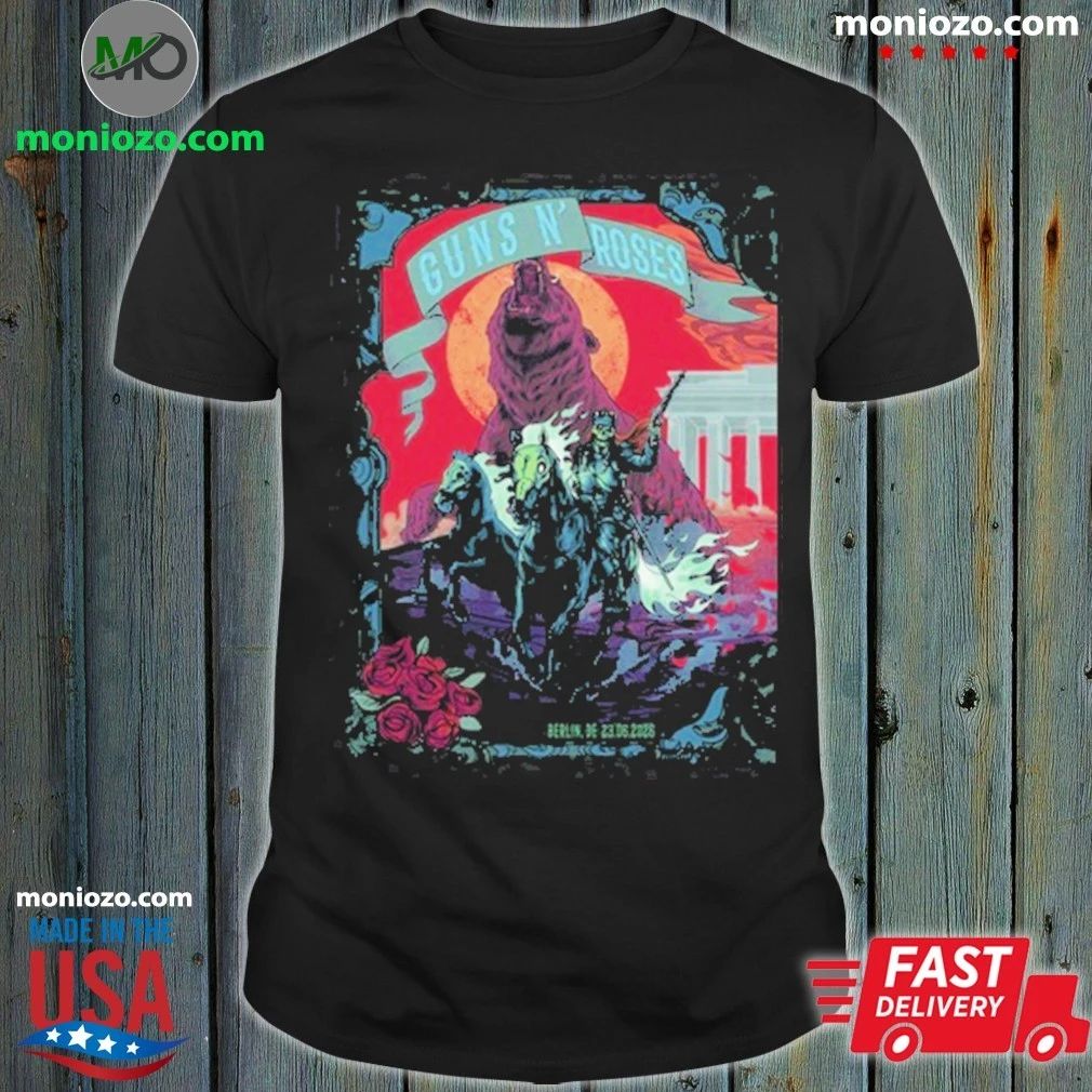 Guns N’ Roses Tour June 23 2026 Berlin, Germany Shirt
