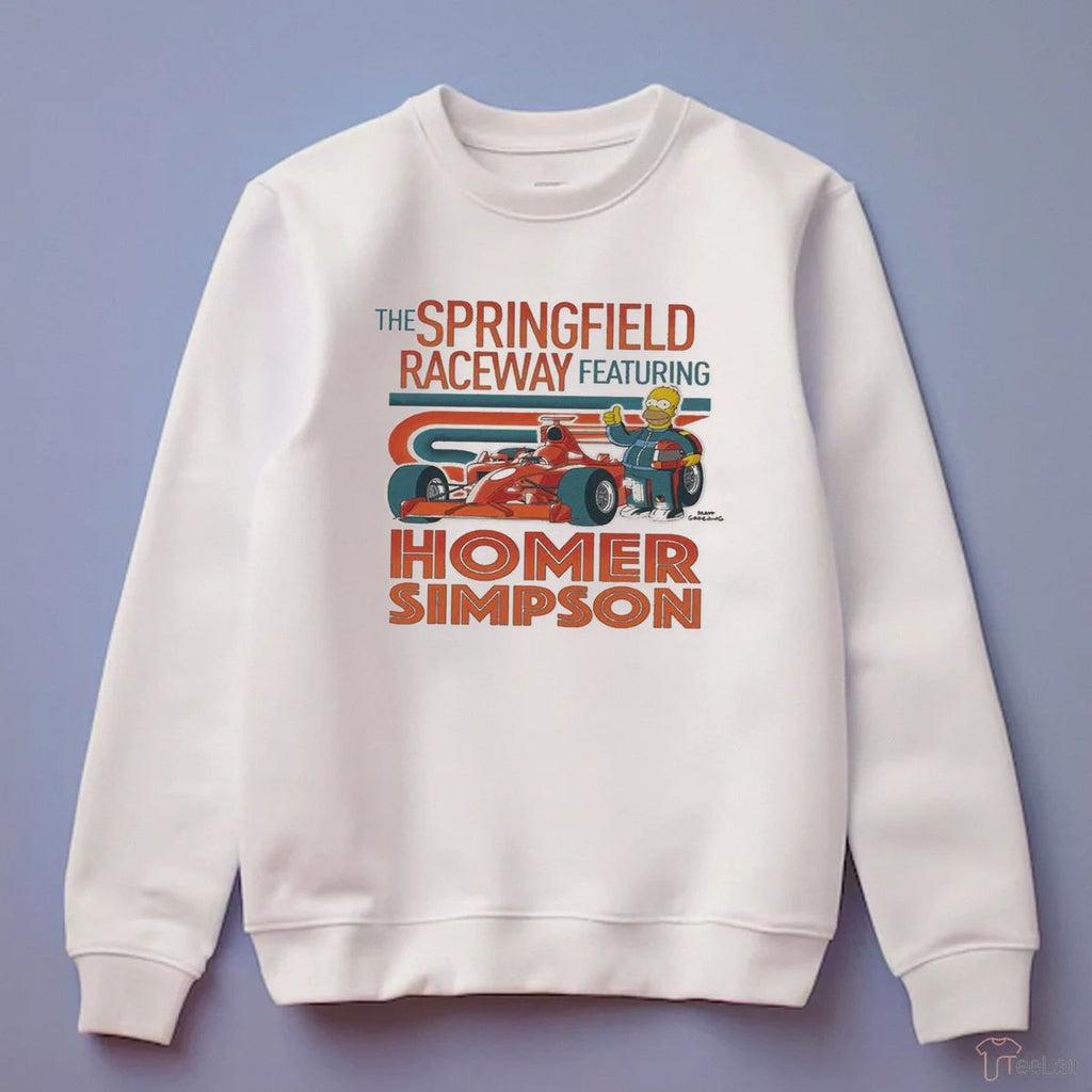The Springfield Raceway Simpsons T-Shirt