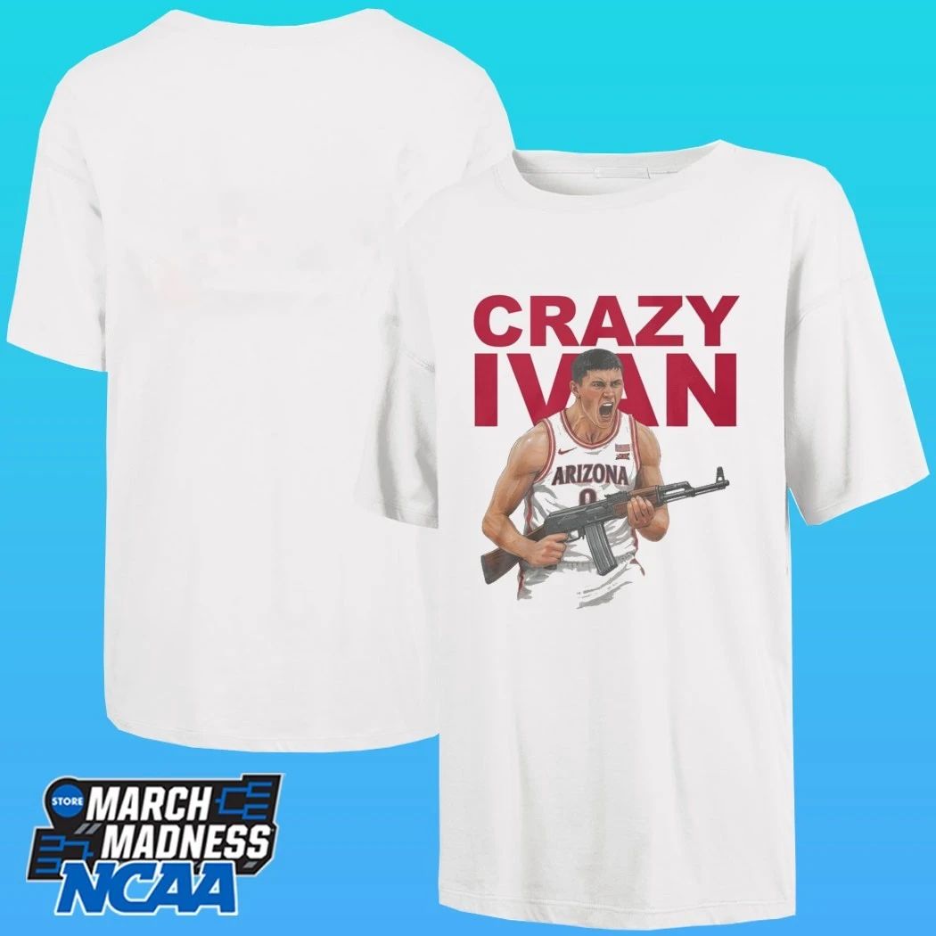 Crazy Ivan Kharchenkov Arizona Wildcats Shirt