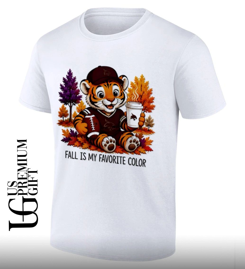 Texas State Bobcats Tiger Fall Is My Favorite Color 2026 shirt