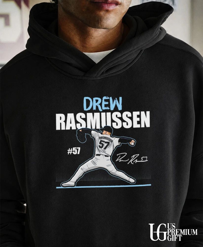 Drew Rasmussen Tampa Bay Rays Baseball signature shirt