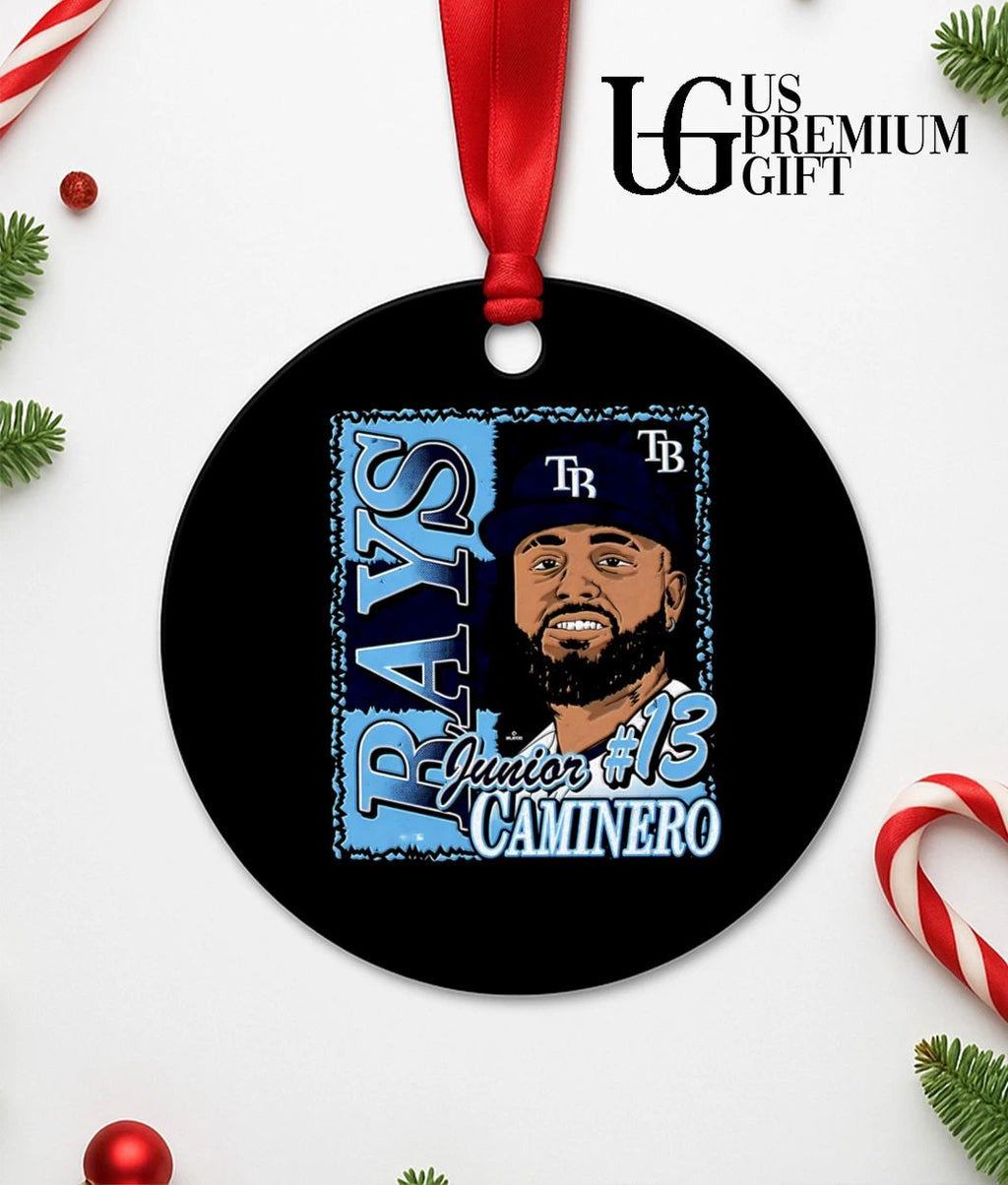 Junior Caminero Player Tampa Bay Rays baseball portrait shirt