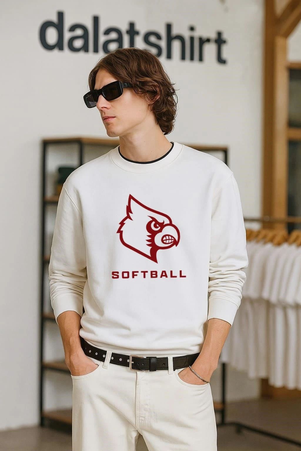 Louisville cardinals 2026 softball pink uniform design shirt