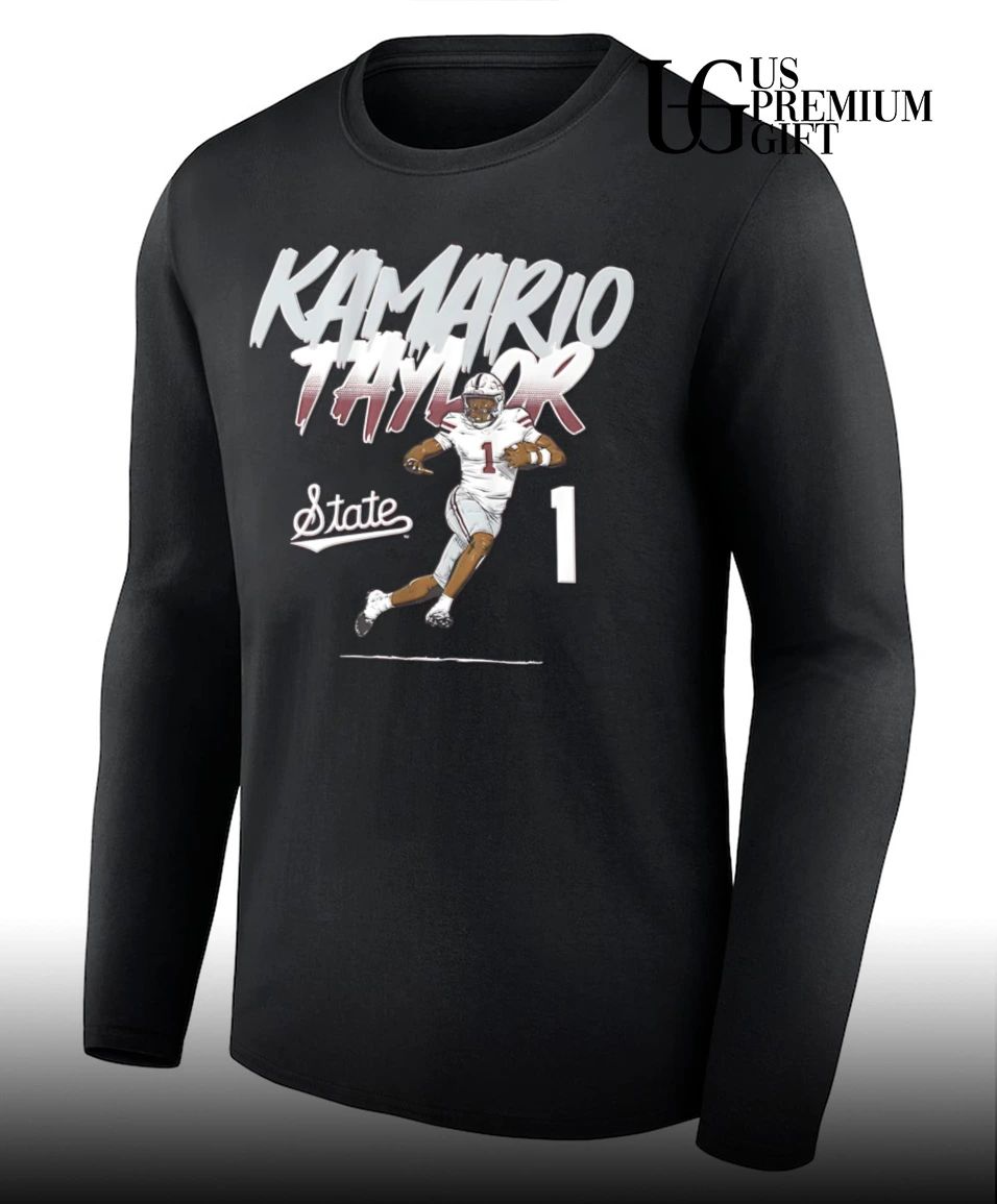 Kamario Taylor Mississippi State Bulldogs football shirt