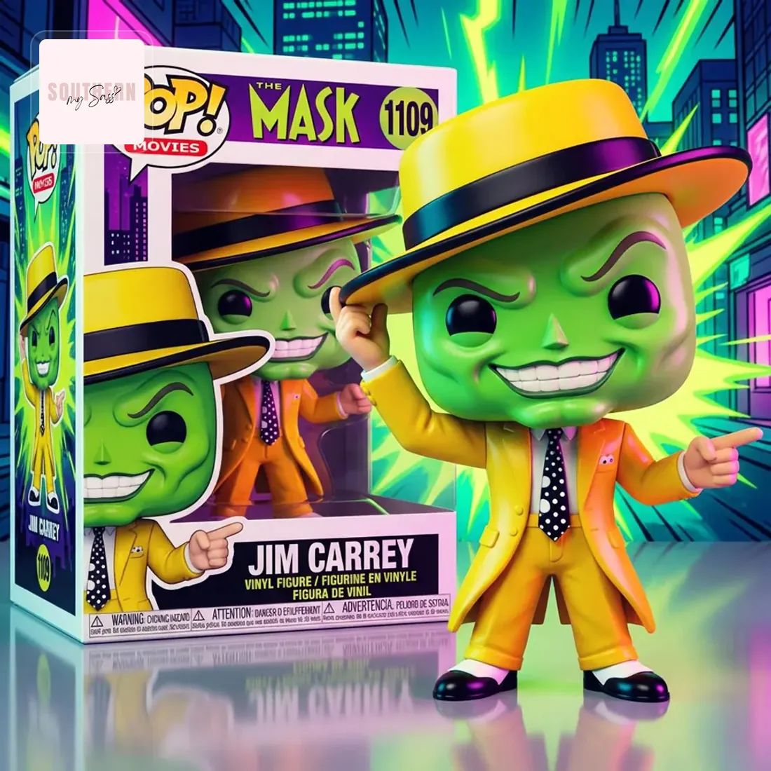 The Mask Jim Carrey Movies 1109 Pop Figure Doll