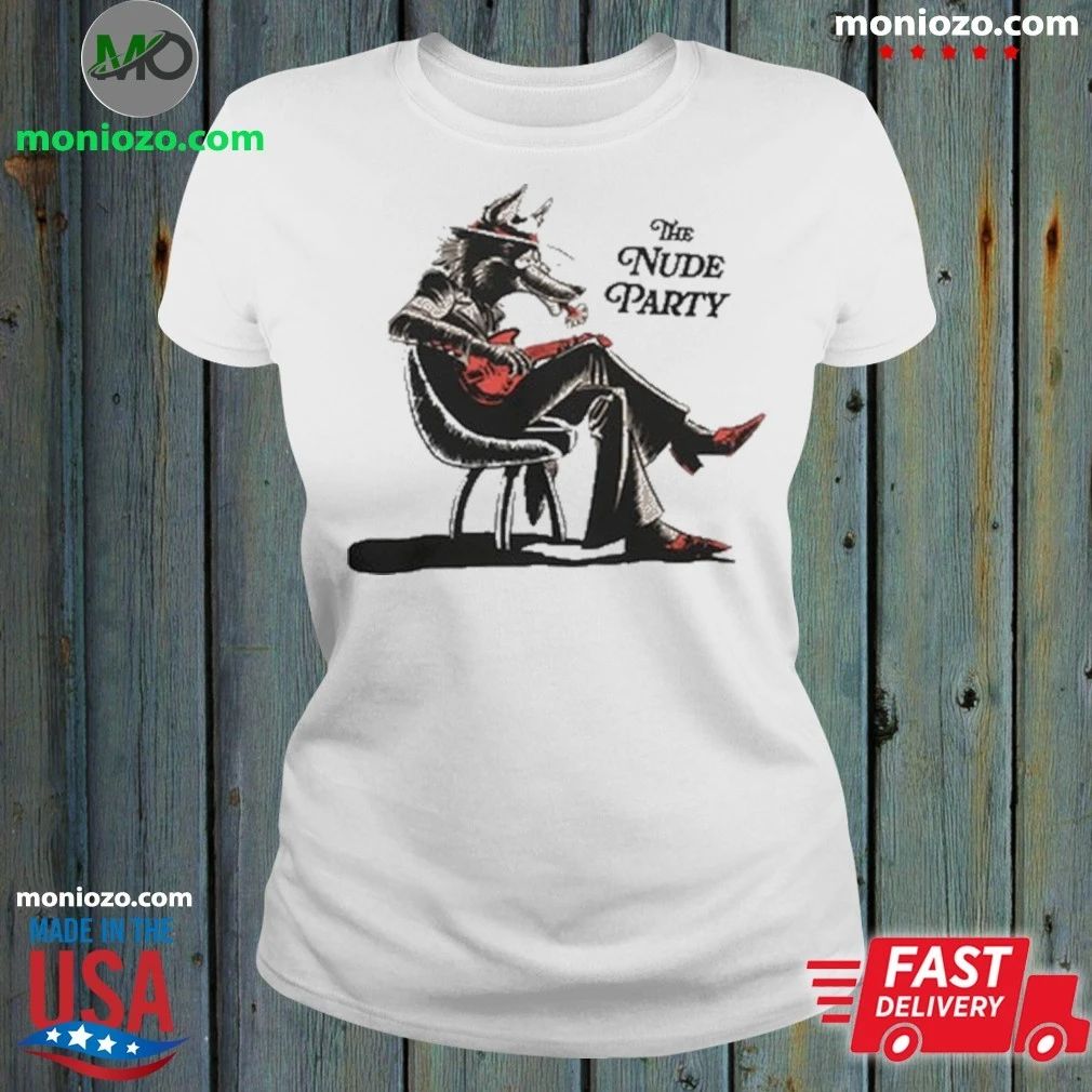 The Nude Party Wolf Shirt
