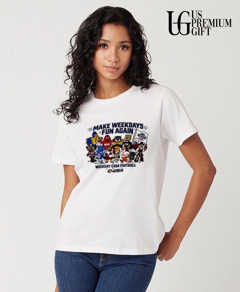 Make Weekdays Fun Again CUSA Football mascot shirt