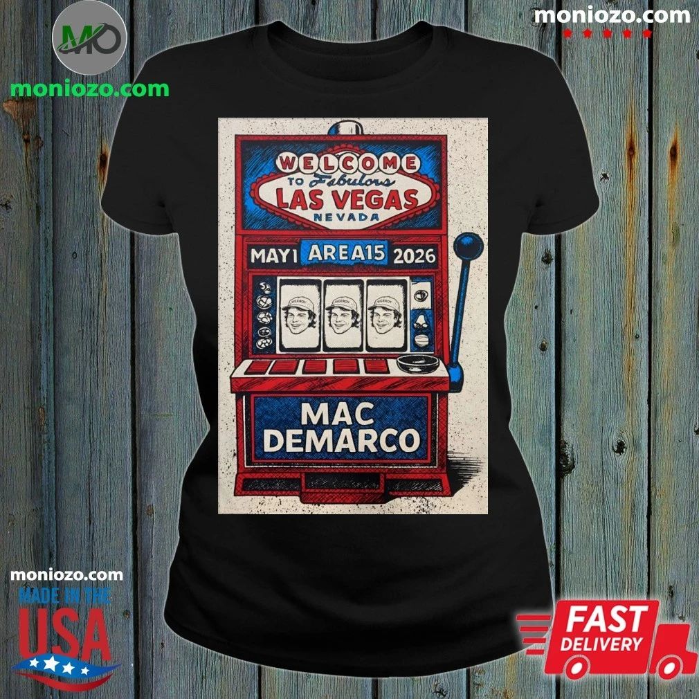 Mac Demarco In Las Vegas NV On May 1 2026 Event Poster Shirt