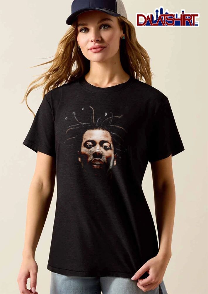 ODB Ol Dirty Bastard spiky dreadlocks portrait shirt