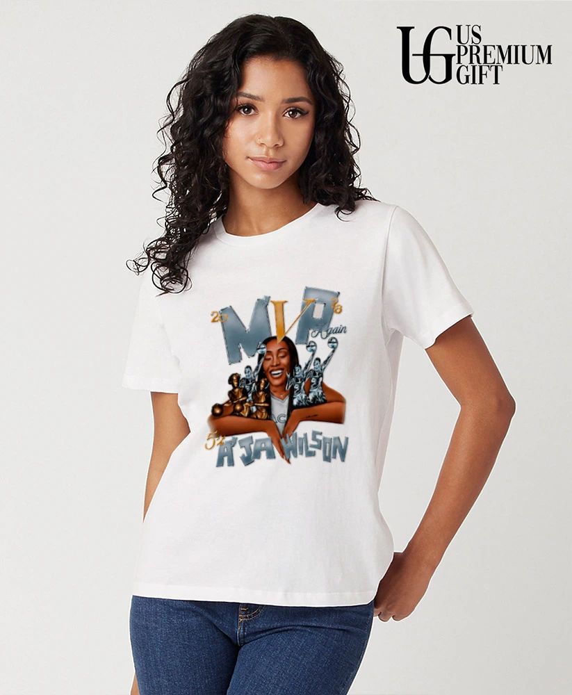 A’ja Wilson Playa Society Las Vegas Aces WNBA 2026 MVP shirt
