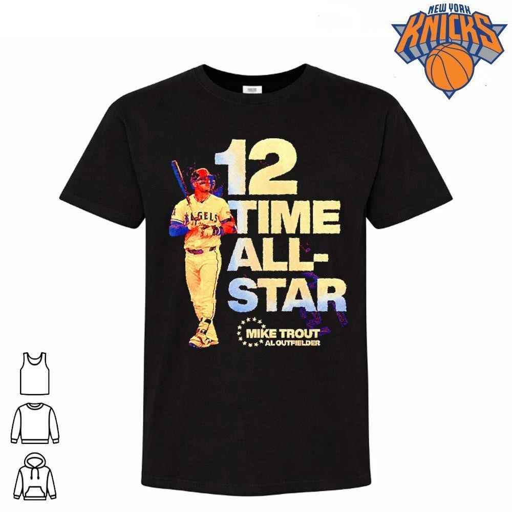 Mike Trout Al Outfielder 12 Time All- Star Los Angeles Angels baseball shirt
