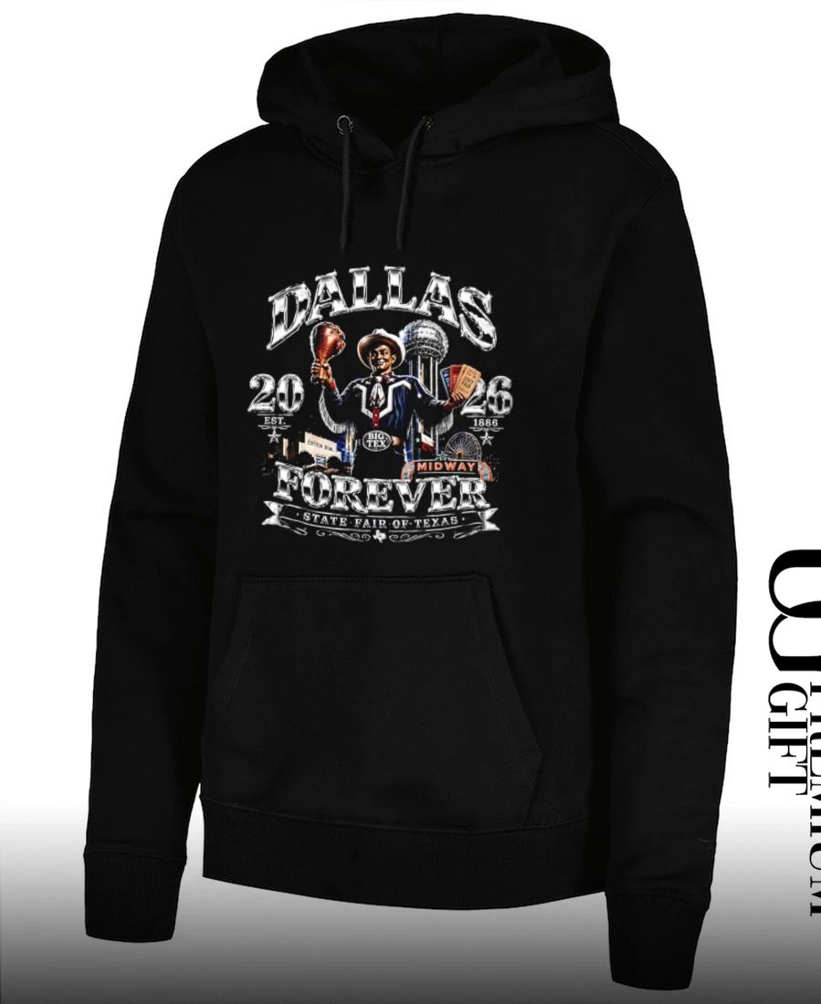 Big Tex Dallas 2026 est 1886 Cotton Bowl State Fair of Texas Midway Forever shirt