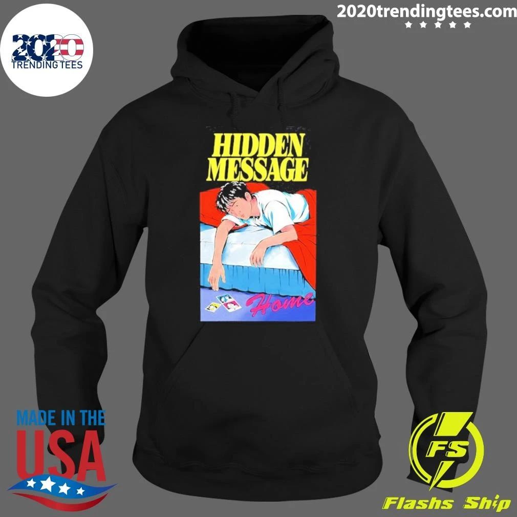 Hidden Message Home Illustration Art Shirt