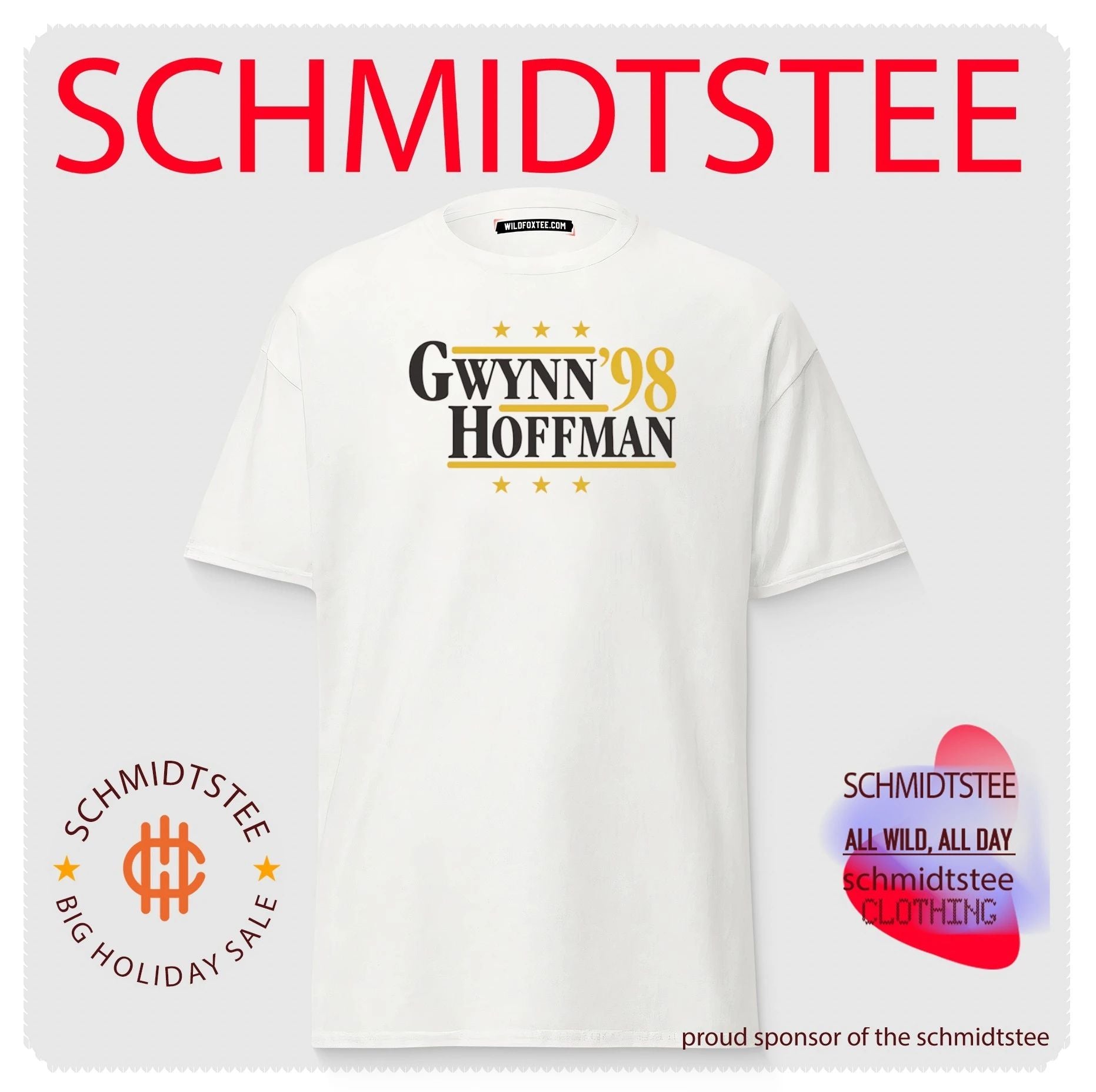 Gwynn and Hoffman ’98 San Diego Padres MLB shirt