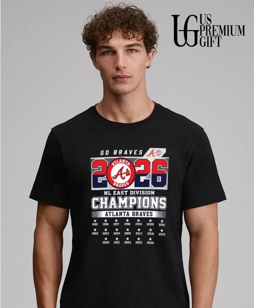 Atlanta Braves NL East Division Champs 2026 Go Braves shirt