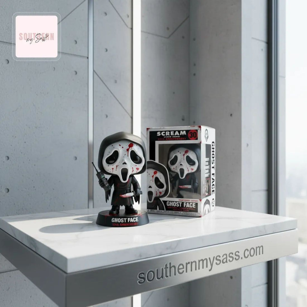Scream Ghost Face 30th Anniversary Pop Figure Doll