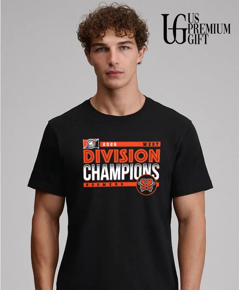 Schaumburg Boomers West Division Champions 2026 shirt