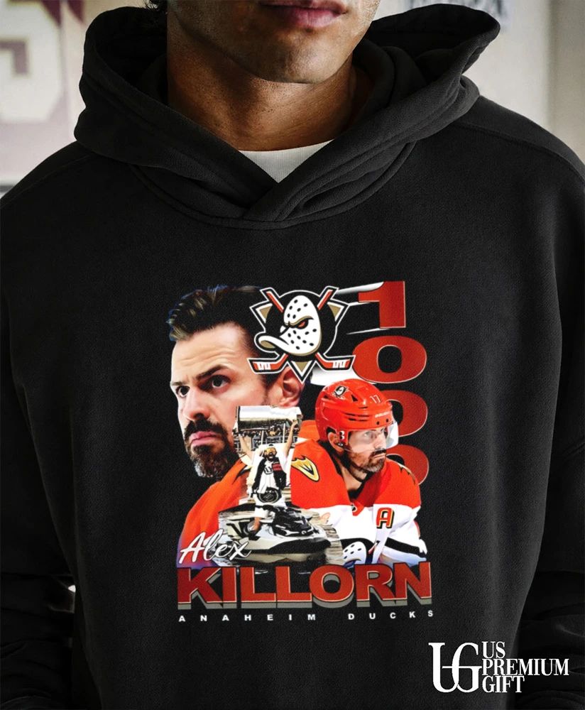 Alex Killorn Killorn 1000 Anaheim Ducks hockey signature shirt