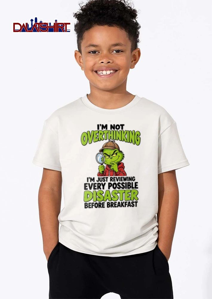 Im Not Overthinking Im Just Reviewing Every Possible Disaster Before Breakfast shirt