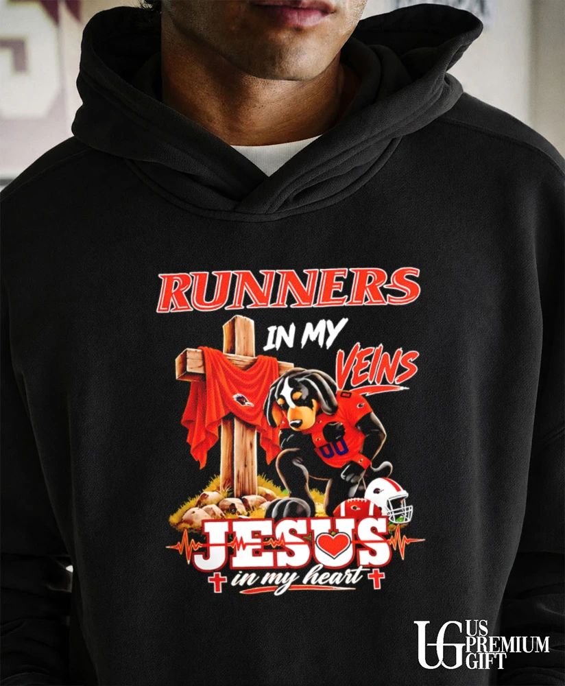 UTSA Roadrunners Dog In My Veins Jesus In My Heart Faith Football mascot shirt