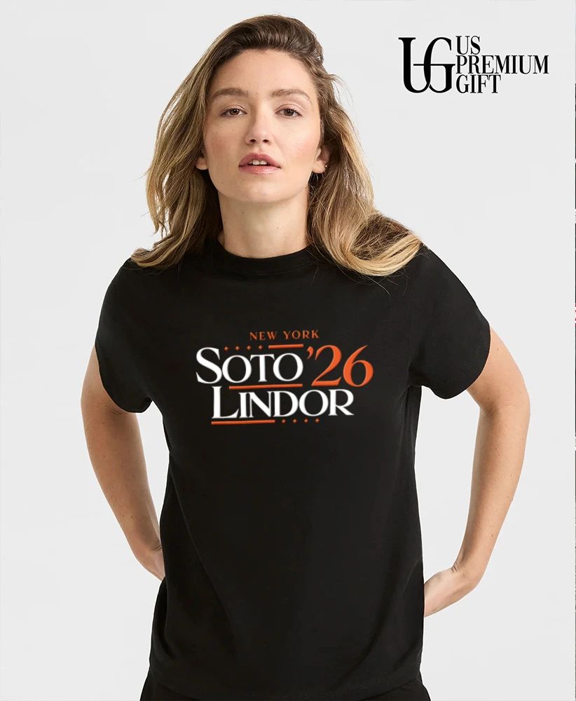 Juan Soto and Francisco Lindor New York Mets 26′ shirt