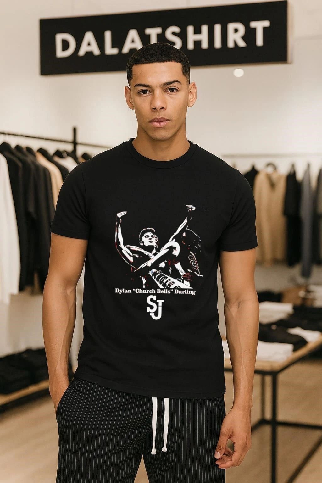 St. John’s Basketball Dylan Church Bells Darling shirt