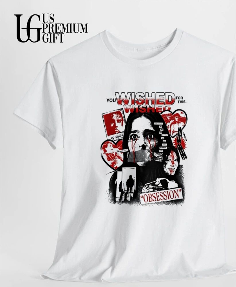 You Wished For This Obsession Nikki Halftone Gagged Woman Blood Tears Collage shirt