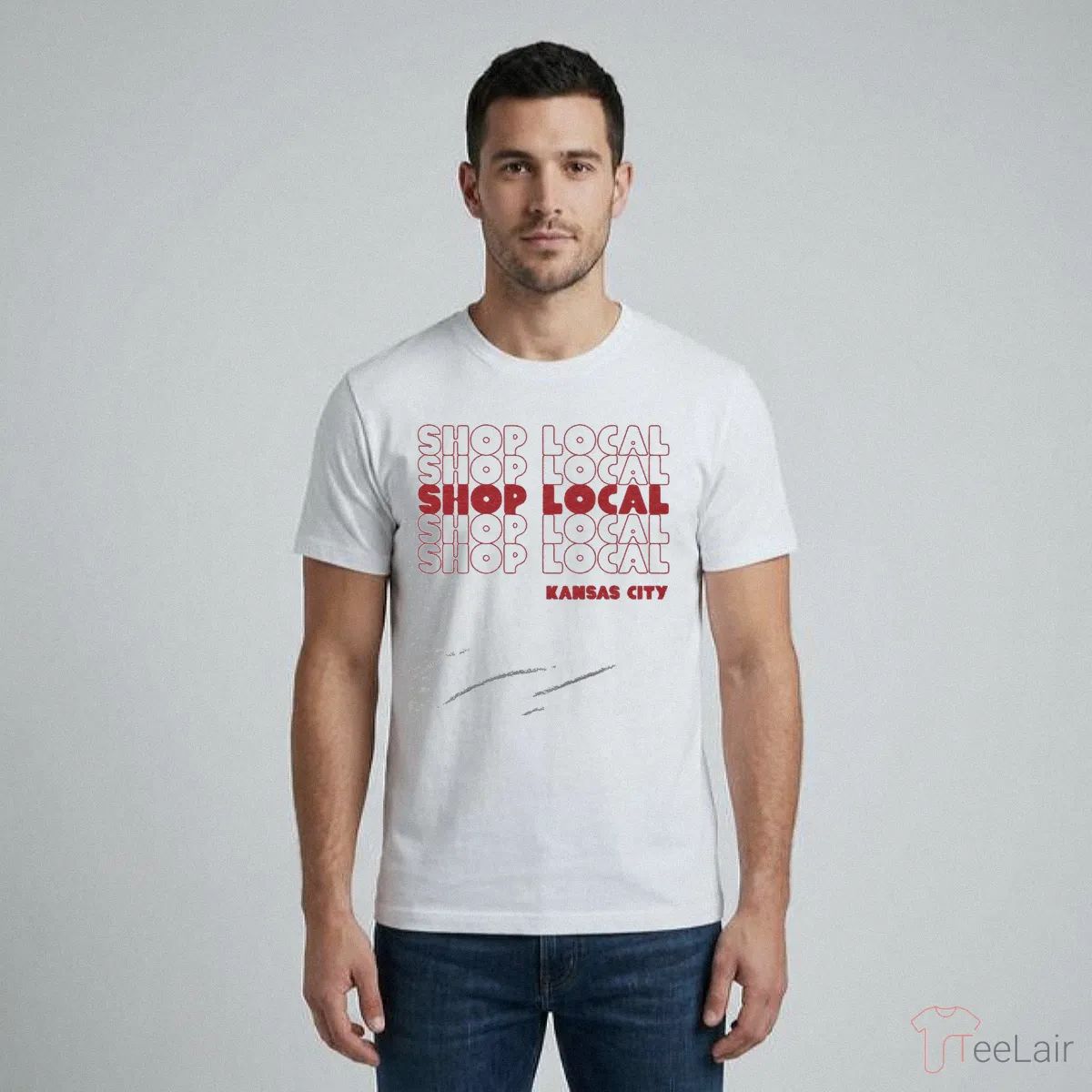 Shop Local Kansas City Ash T-Shirt